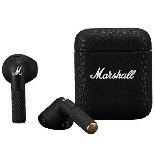 Sony Наушники беспроводные с микрофоном Marshall Minor III, черный
