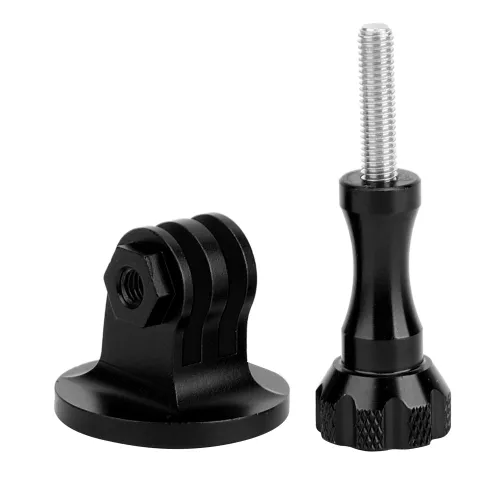 Алюминиевый адаптер для экшн-камеры Многофункциональное крепление 1/4 дюйма Черный для активного отд