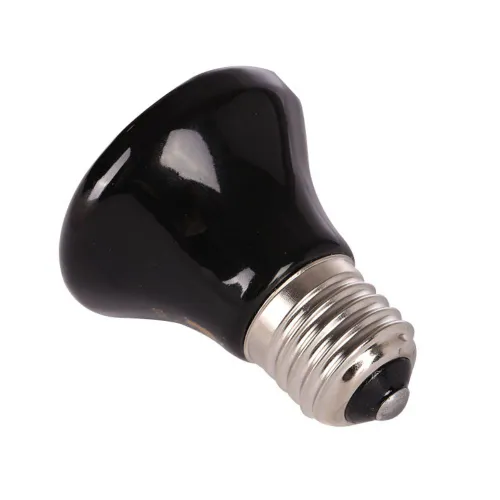 Керамическая лампа для обогрева рептилий, 75W: ударопрочная, для террариумов, мини-нагреватель для п