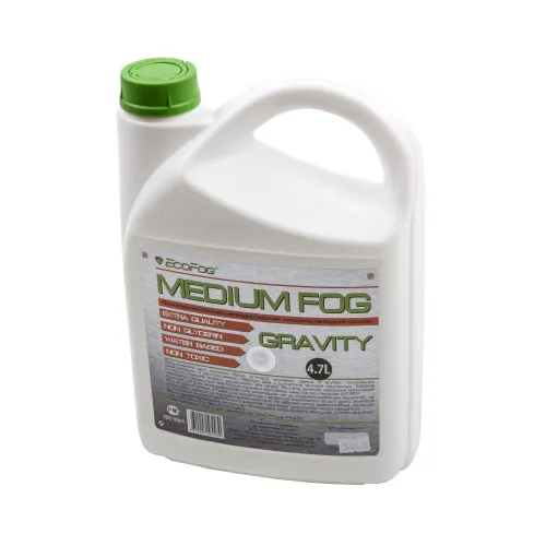 EcoFog Gravity - Жидкость средней плотности для генераторов дыма. Канистра 4,7л
