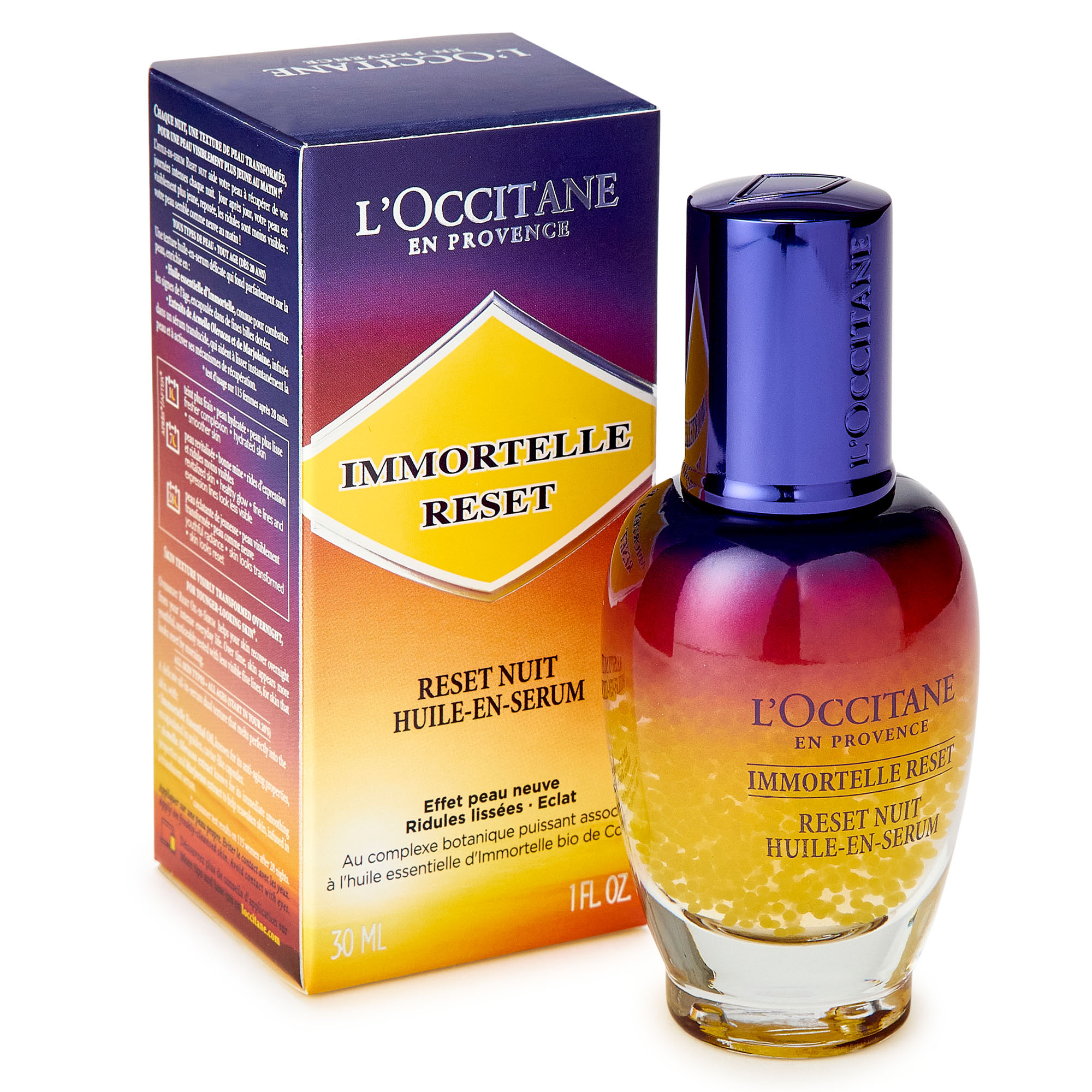 L'Occitane Ночной эликсир для лица Мгновенная перезагрузка кожи