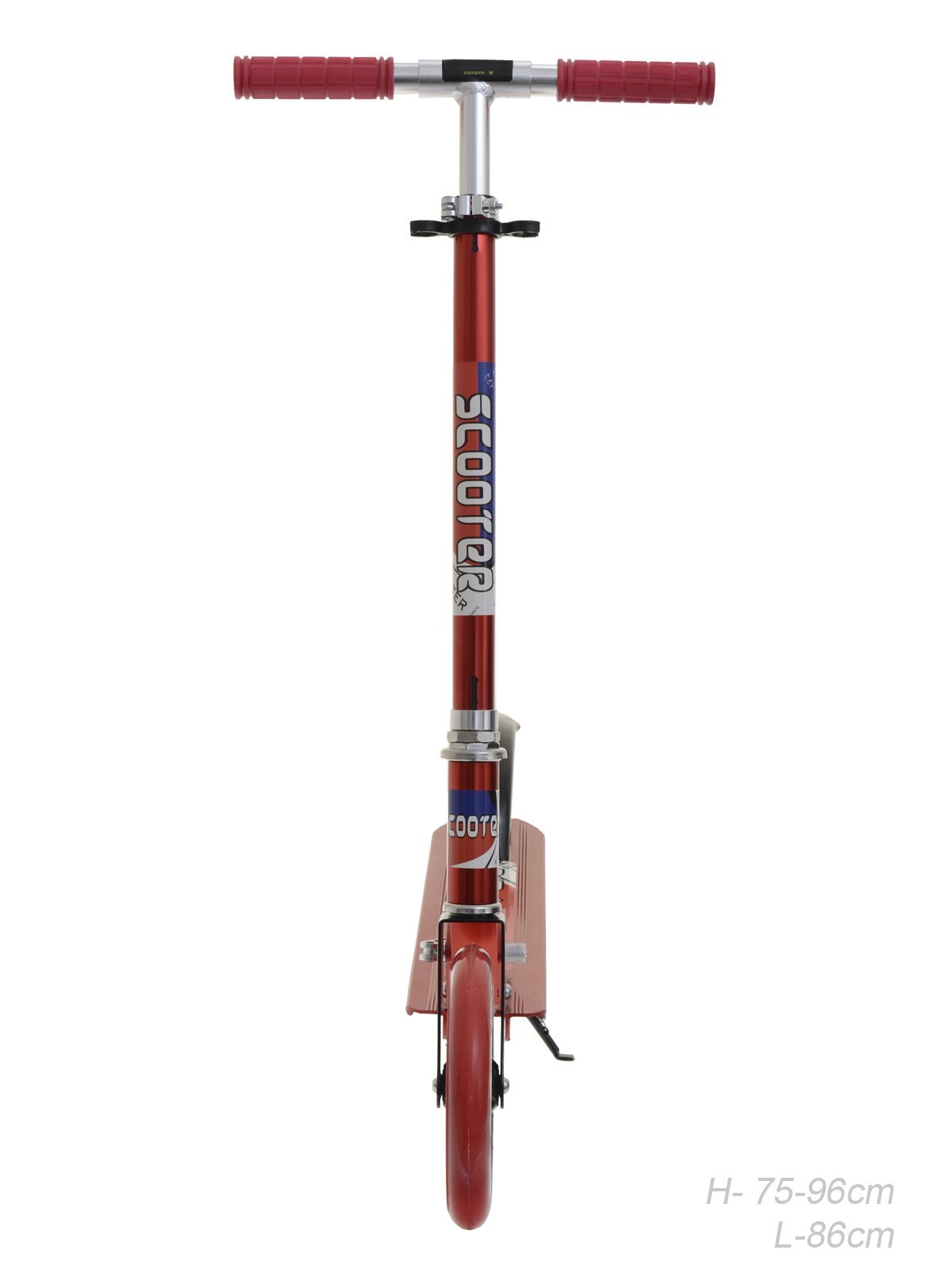 Самокат городской Scooter, красный, GT3623AR, 200мм Самокат городской Scooter, красный, GT3623AR, 200мм