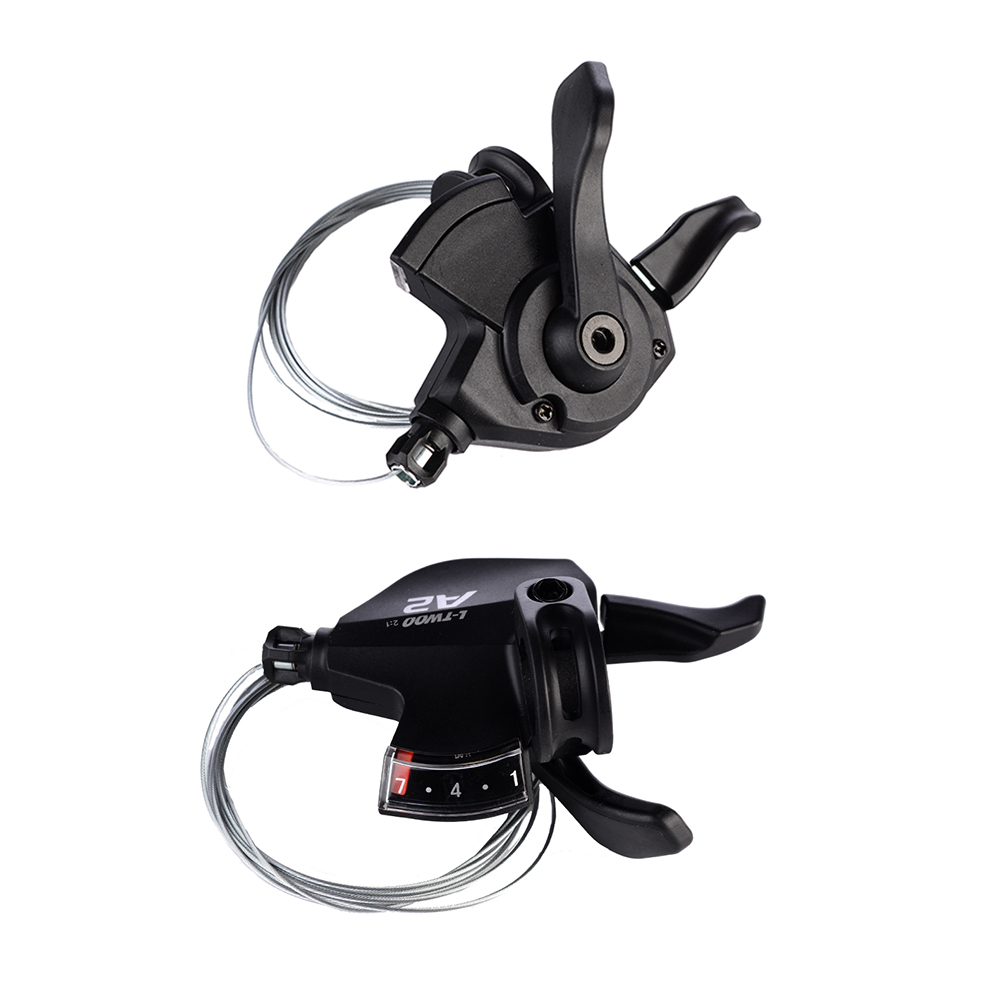 Шифтер правый L-TWOO A2 7ск., 2:1, Shimano совместим, Кабель со сверхнизким трением, Индикатор передачи Шифтер правый L-TWOO A2 7ск., 2:1, Shimano совместим, Кабель со сверхнизким трением, Индикатор передачи