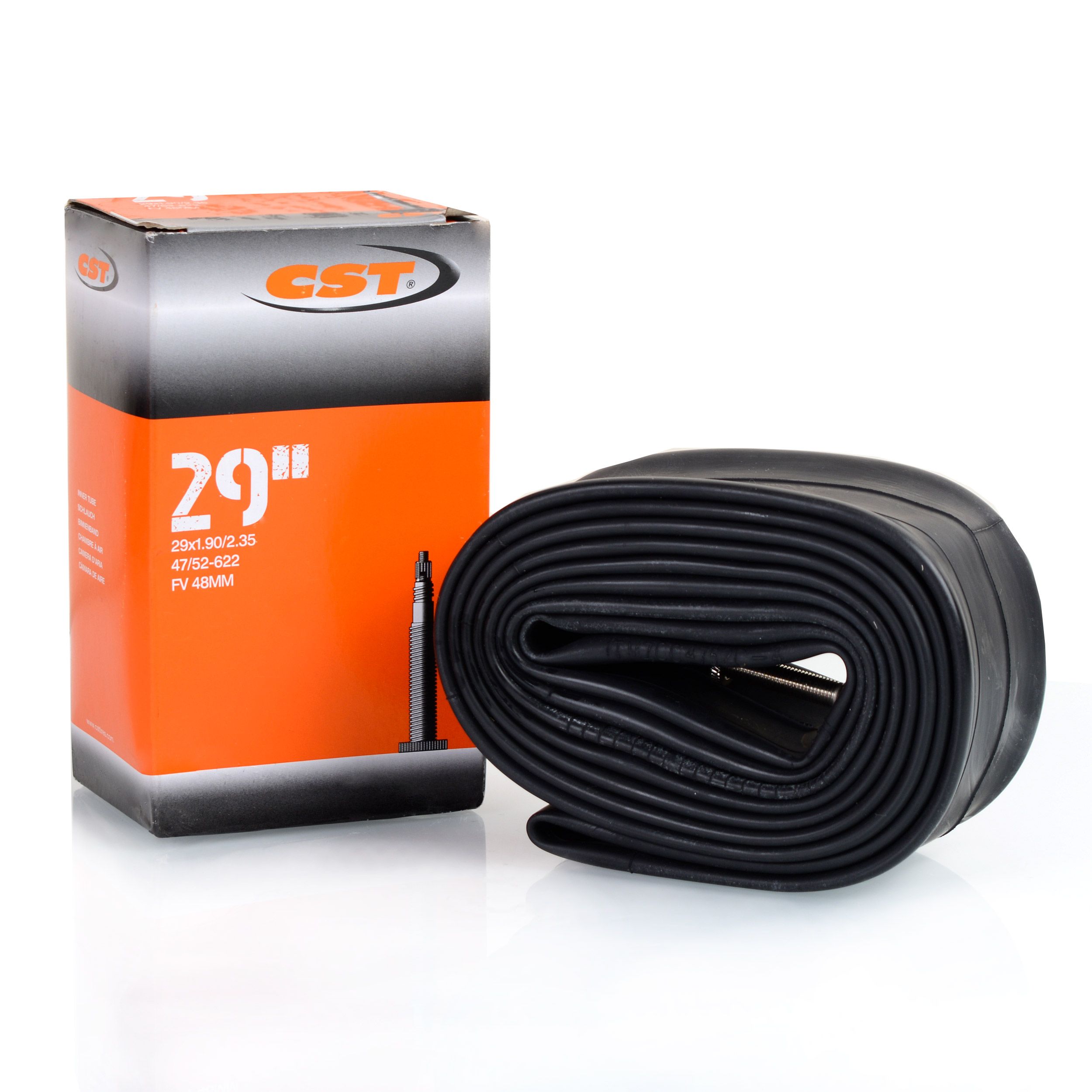 Камера для велосипеда бутиловая CST 29X1.90/2.35 FV48MM Presta 250g
