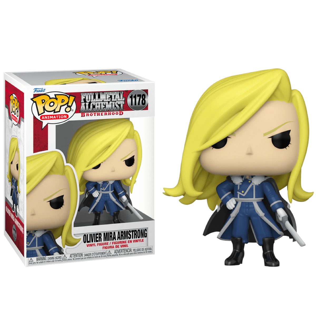 Фигурка Funko POP Olivier Mira Armstrong из аниме Fullmetal