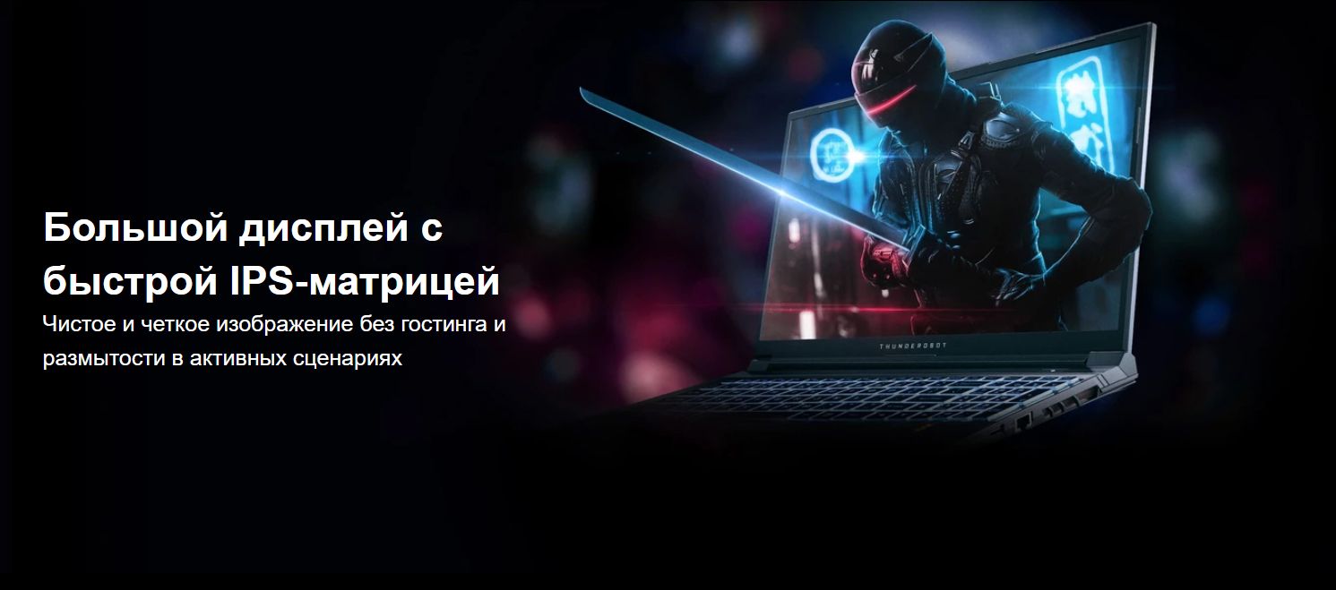 Игровой ноутбук ThundeRobot 911 MT Pro D, черный купить по низкой цене ...