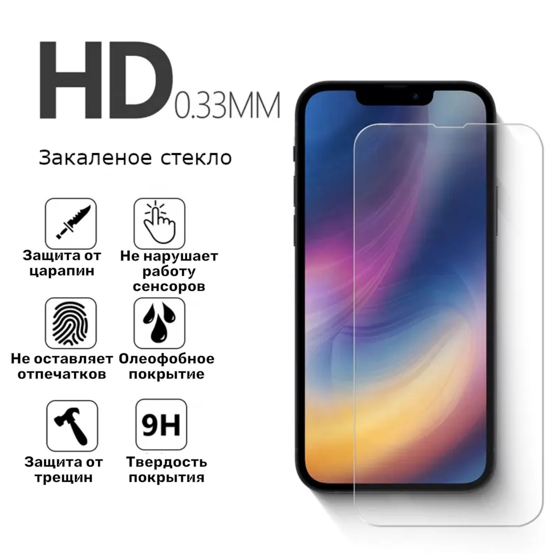 Защитное безрамочное стекло для IPhone 12 PRO MAX - купить с доставкой по  выгодным ценам в интернет-магазине OZON (1143849059)