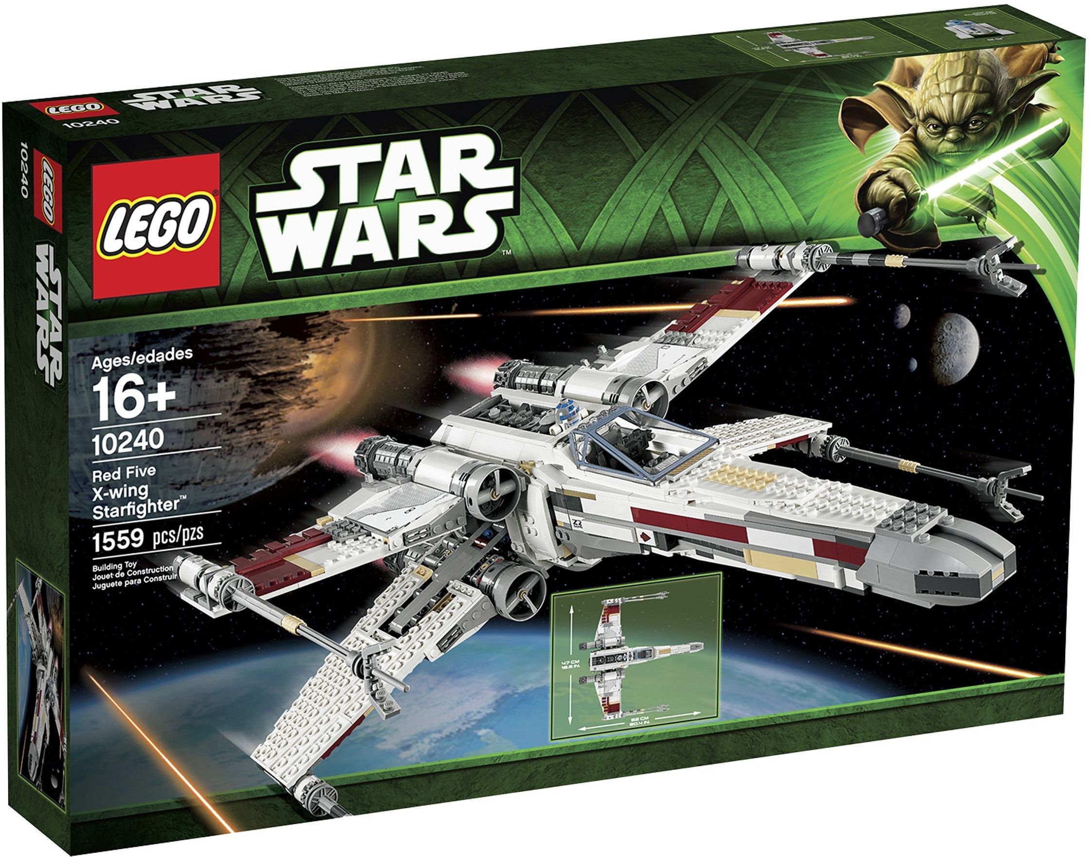 Конструктор LEGO Star Wars 10240 Истребитель X-wing Красного-пять UCS