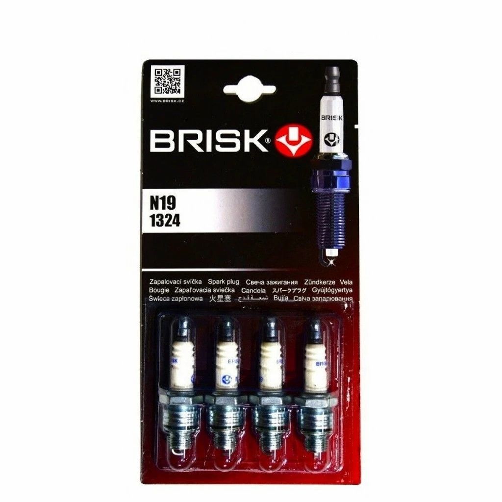 СвечазажиганияBRISKSuperN19CнаГАЗ53,ЗИЛ-130