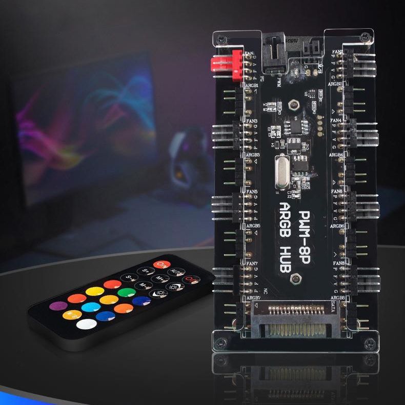 Контроллер подсветки вентиляторов argb. Thermalright tl-fan-hub controller. Контроллер хаб. Контроллер вентиляторов для пк. Addressable rgb led controller.