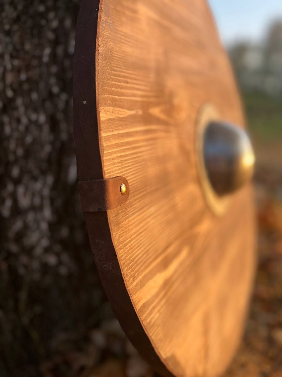 Купить Скандинавский круглый щит викинга wood-shield-002 по низкой цене ...