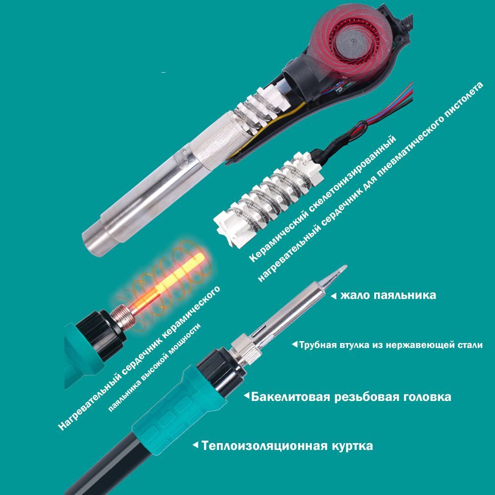 Паяльная станция YIHUA, Керамический нагреватель по низкой цене с ...