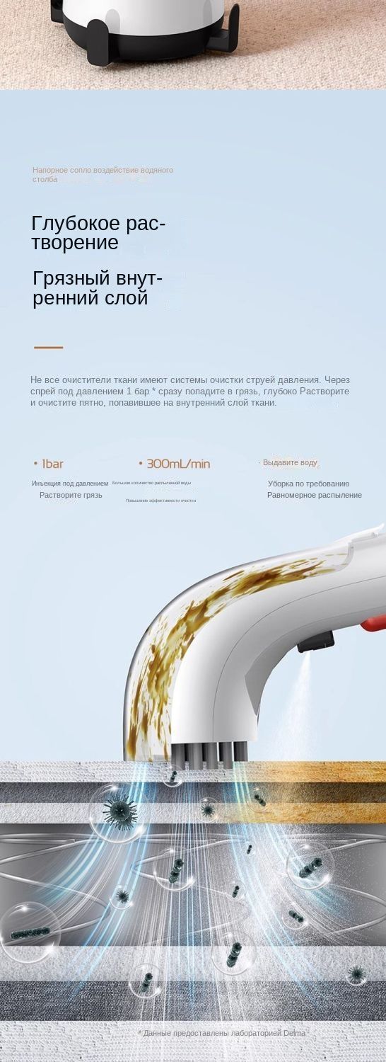 Моющий пылесос Машина для чистки ткани, пылесос, ковров, штор, дивана ...