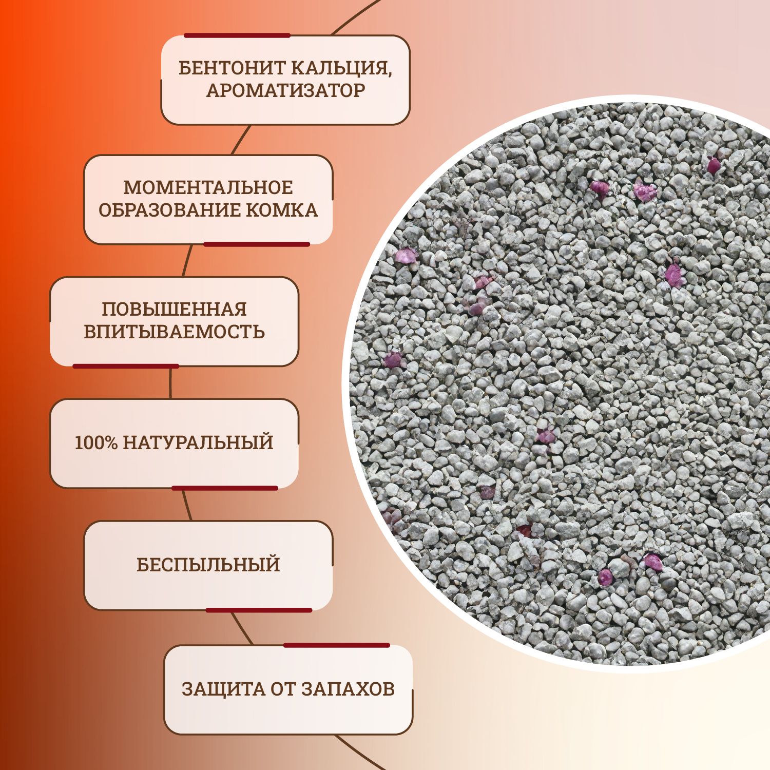 Наполнитель Catmania для кошачьего туалета с ароматом детской присыпки ...