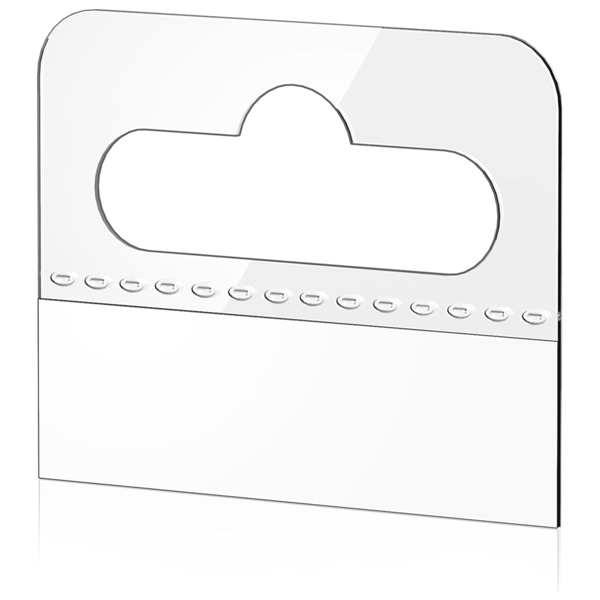 Подвесныеязычки,200шт.Прозрачныелипкиеязычкидляподвешивания
