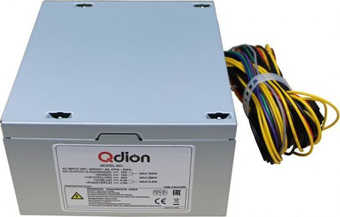 Qdion Блок питания компьютера Блок питания Q-dion ATX 350W, QD-350PNR ...