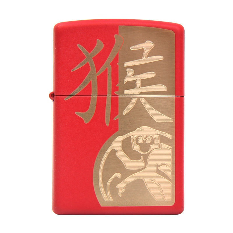 Зажигалка ZIPPO бензиновая Classic Red Matte #1