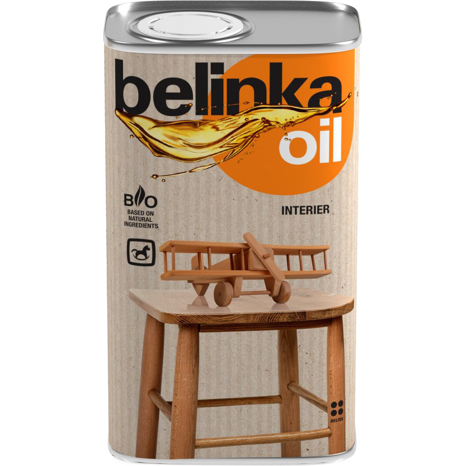 Масло Belinka (БЕЛИНКА) INTERIER OIL для деревянной мебели и игрушек 0,5 л