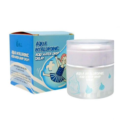 Elizavecca Крем для лица увлажняющий с гиалуроновой кислотой Aqua Hyaluronic Acid Water Drop Cream 50 #1