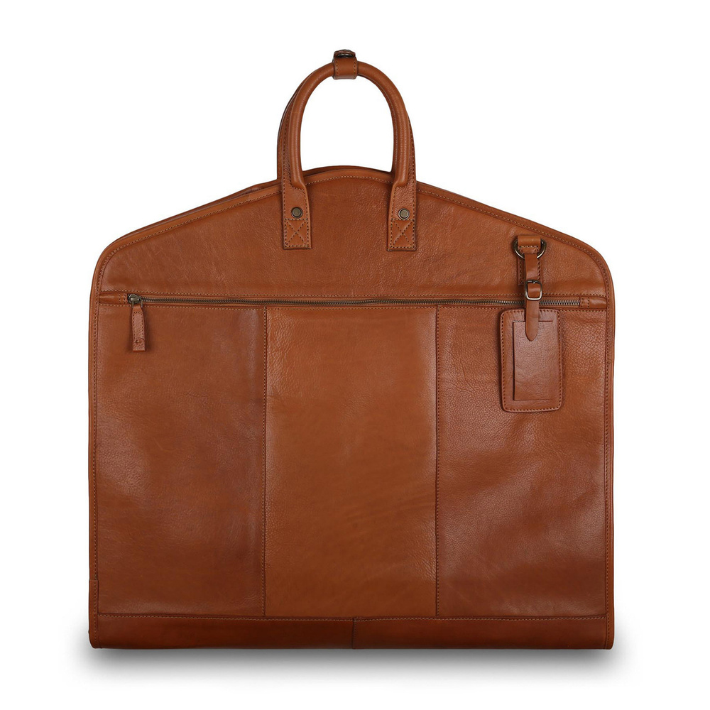 Портплед кожаный Ashwood Leather 8145 Tan #1