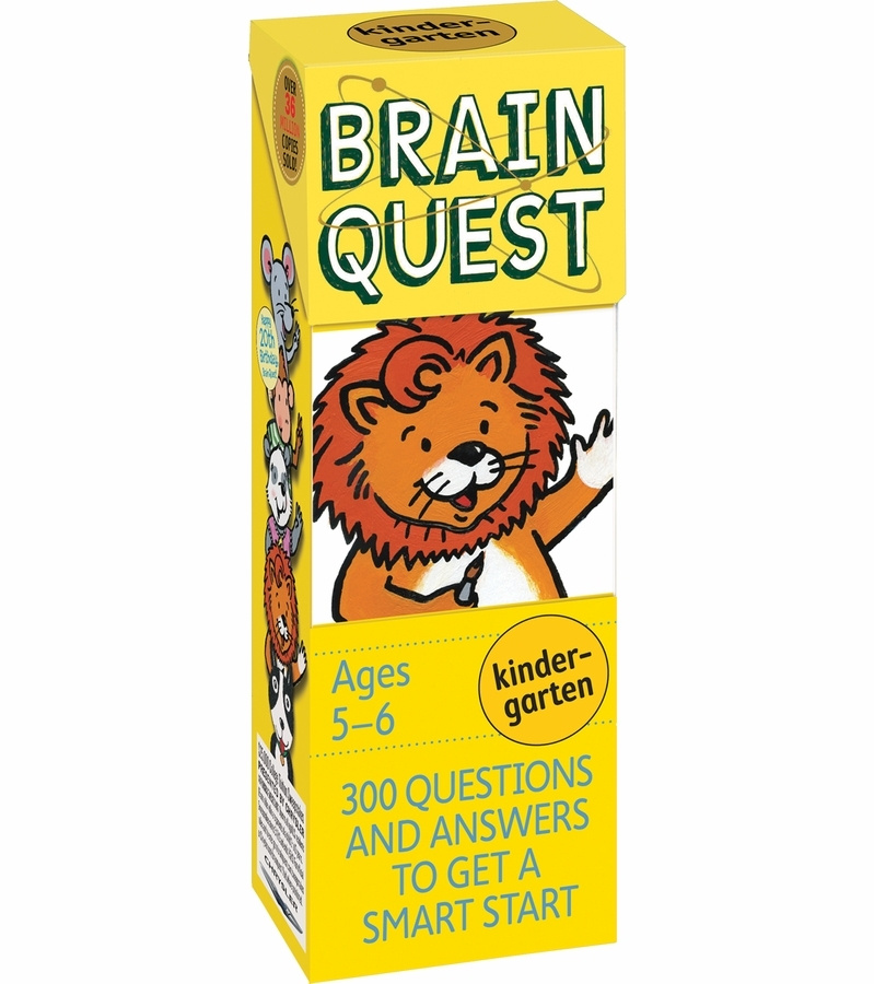 Brain Quest Kindergarten (Ages 5-6) 300 Questions and Answers to Get a Smart Start #1