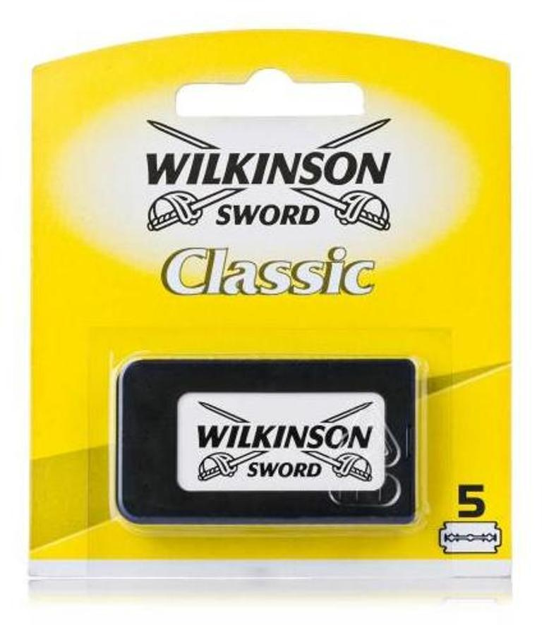 Сменные лезвия для мужской бритвы Wilkinson Sword Classic / Сменные кассеты для "Т"-образного станка. #1