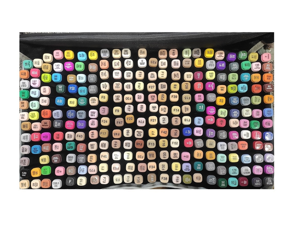 Набор маркеров для скетчинга 240 цвета "Фантазия" - купить с доставкой ...