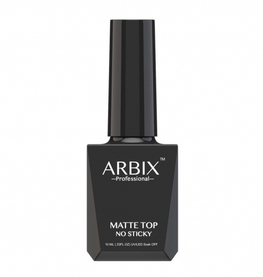 Arbix Matte Top No Sticky - Топ матовый для гель-лака, 10 мл #1