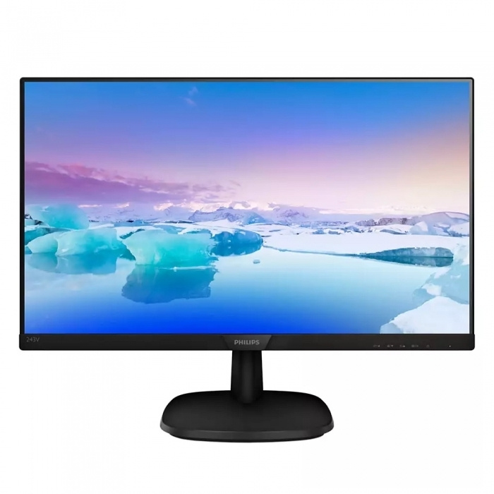 Philips 23.8" Монитор 243V7QDSB 00/01 IPS, 1920x1080, 75 Гц, черный #1