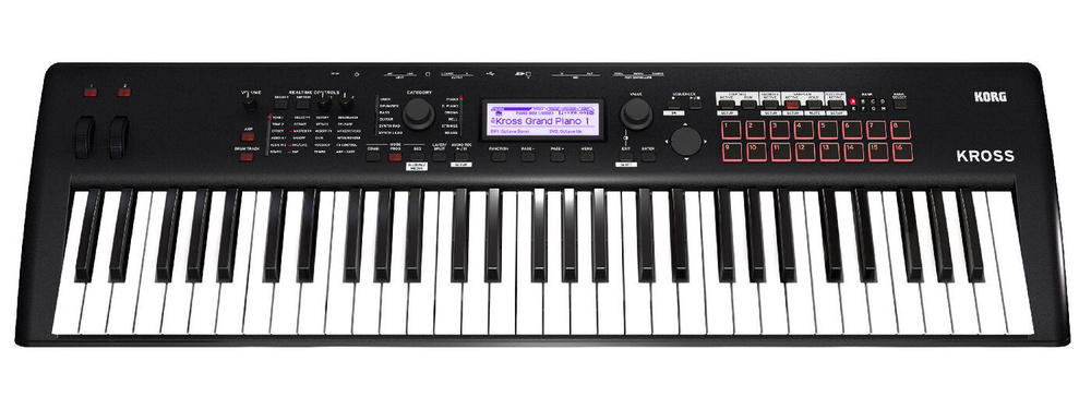 KORG KROSS2-61-MB рабочая станция, цвет черный #1