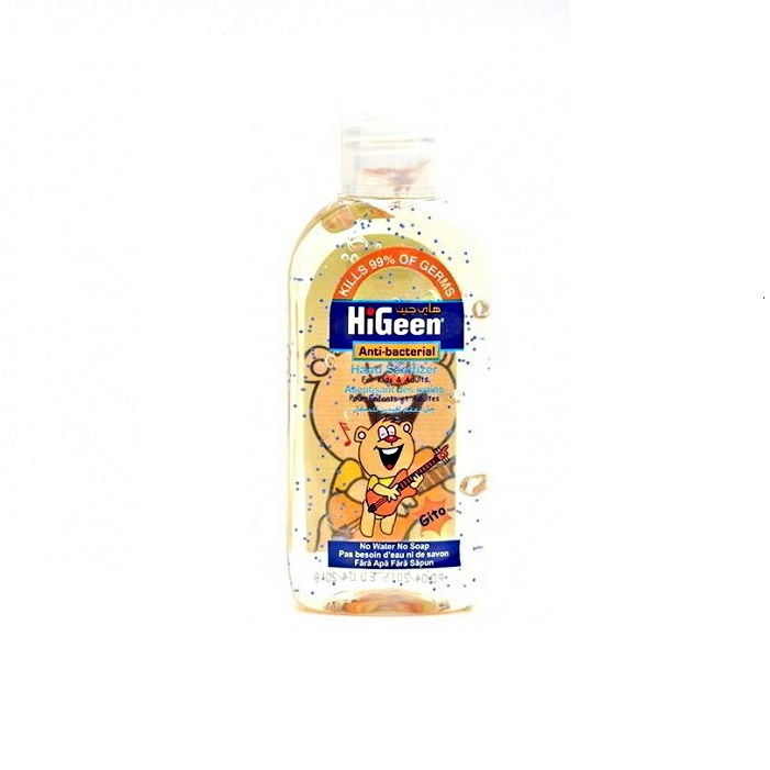 HiGeen детский антибактериальный гель для рук с витаминами "Gito", 50 мл  #1