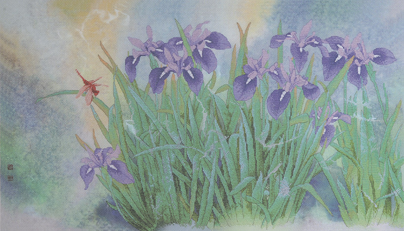 Набор для вышивания XIU CRAFTS "Чарующий ирис" - купить с доставкой по ...