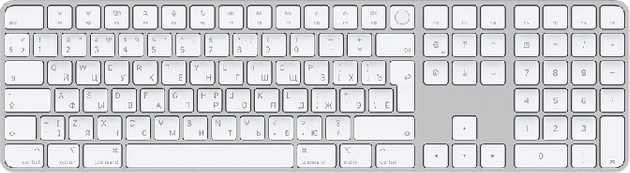 Apple Клавиатура беспроводная Magic Keyboard c Touch ID и Numeric