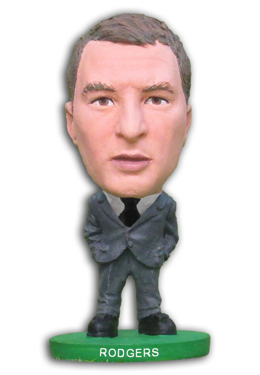 Фигурка SoccerStarz тренера ФК Лестер / Leicester - Brendan Rodgers / Брендан Роджерс - Suit/Костюм, #1