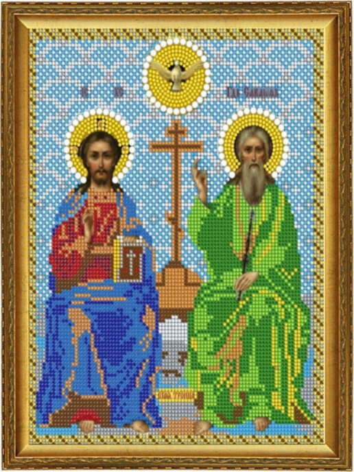 Схема вышивки «Святая троица» (№1541163)