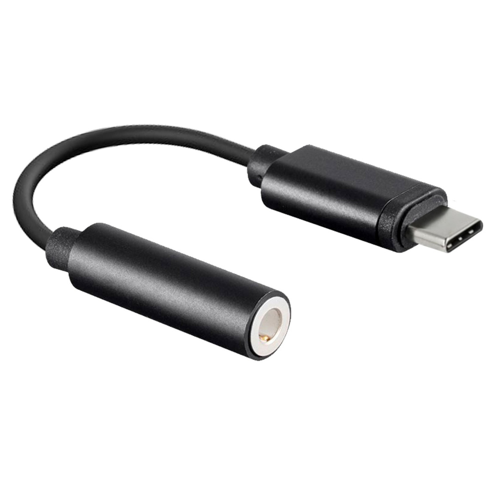 Адаптер PowerDeWise USB Type-C на Jack 3.5 мм 4 pin TRRS (PDW-CA-A), для  микрофонов и наушников