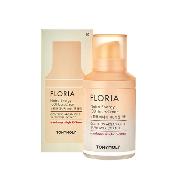 TONYMOLY FLORIA Nutra Energy 100 Hours Cream Восстанавливающий крем для лица с аргановым маслом  #1