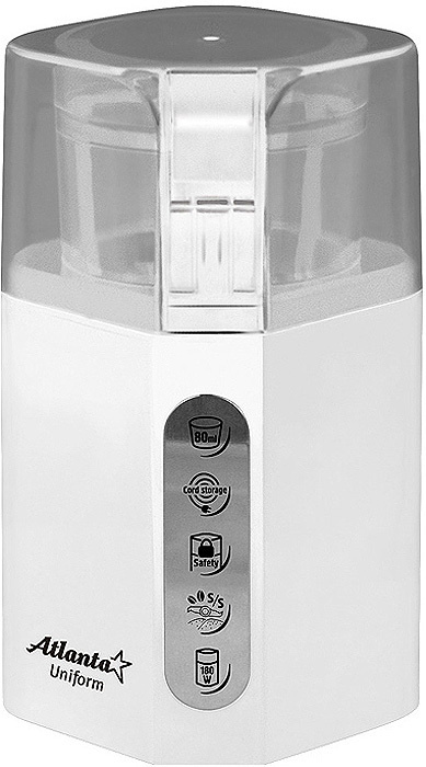 Кофемолка Atlanta ATH-3392 (white)_2523 озон, белый купить по низкой ...
