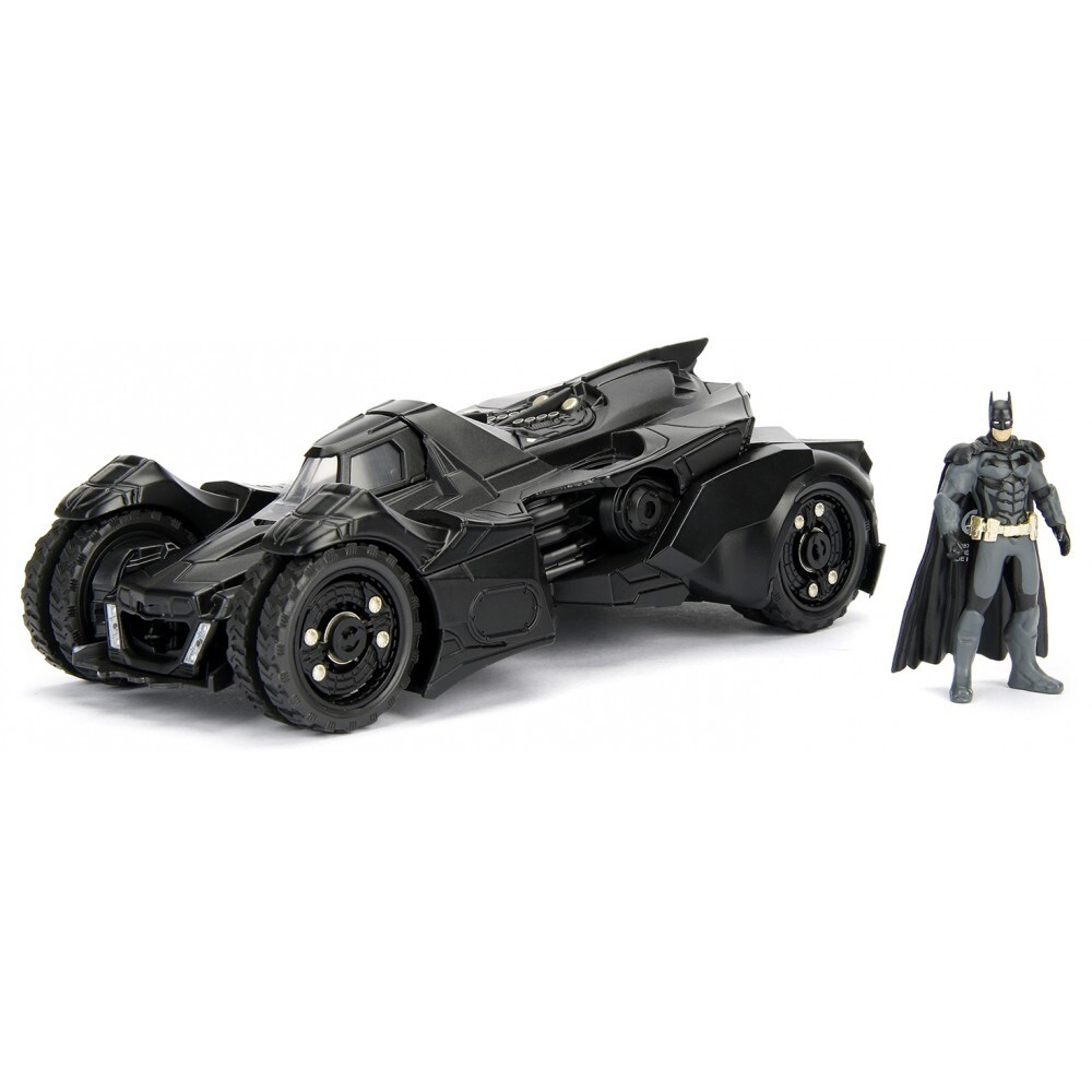 Модель Машинки с Фигуркой Jada Toys Hollywood Rides Arkham Knight Batmobile  with Batman (1:24, 2.75