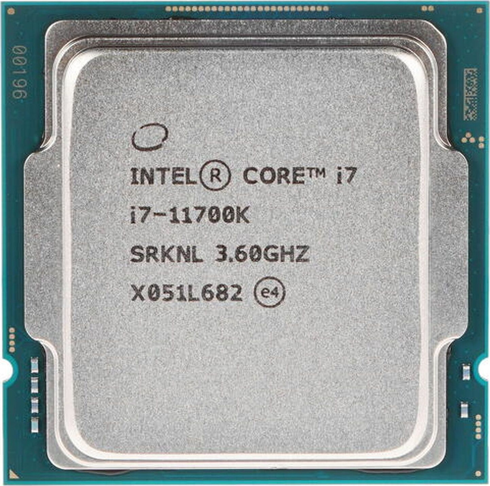 Процессор Intel Core i7 11-го поколения, BOX (без кулера), 8 яд., 3.6 ...