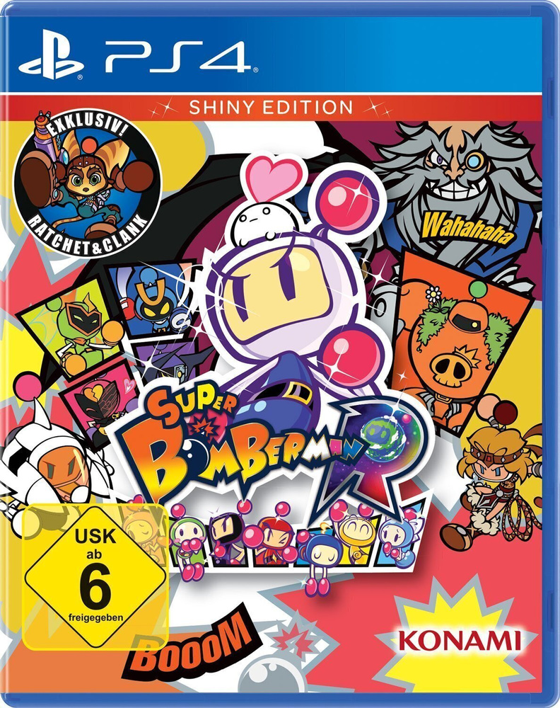 Игра Super Bomberman R Shiny Edition (PlayStation 4, Русские субтитры)  купить по низкой цене с доставкой в интернет-магазине OZON (557873582)