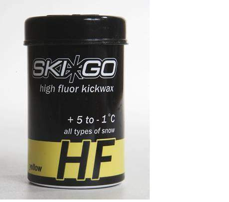 Мазь SkiGo HF YELLOW, +5/-1С, в/фтор., новый снег, 45 г #1