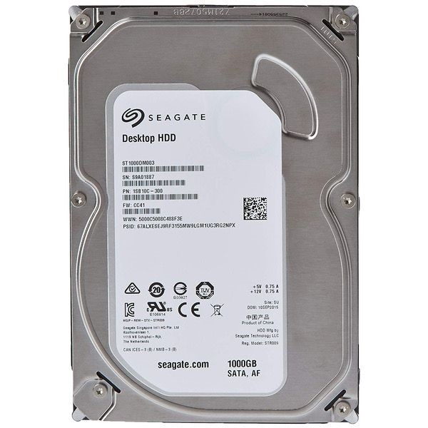 1 ТБ Внутренний жесткий диск Seagate ST1000DM003 (ST1000DM003) - купить ...