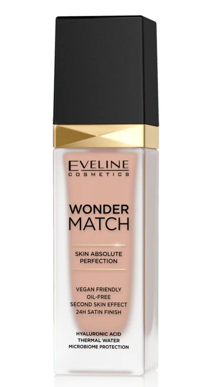 Eveline Cosmetics ТОНАЛЬНАЯ ОСНОВА WONDER MATCH, АДАПТИРУЮЩАЯСЯ, тон 35/BEIGE, 30 мл #1