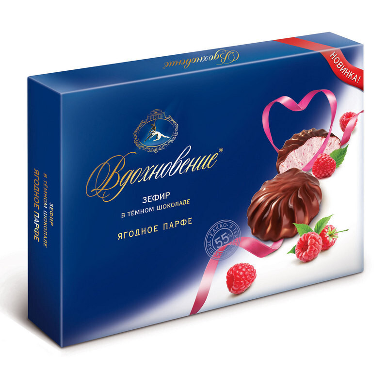 Зефир Вдохновение ягодное парфе в темном шоколаде, 245г #1