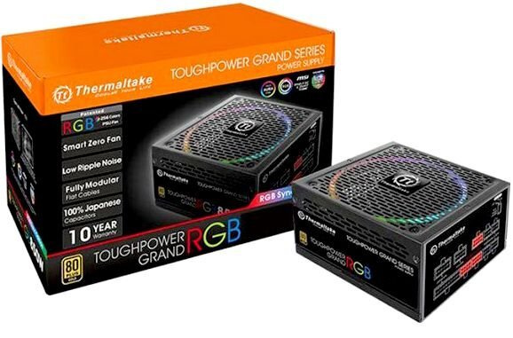 Thermaltake Блок питания компьютера Tough Power Grand RGB Sync (PS-TPG ...