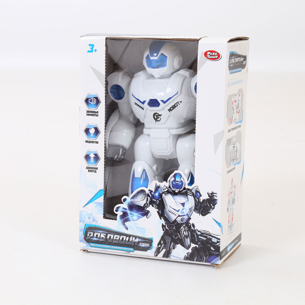 Робот на батарейках Робовоин Страж , световые и звуковые эффекты ...