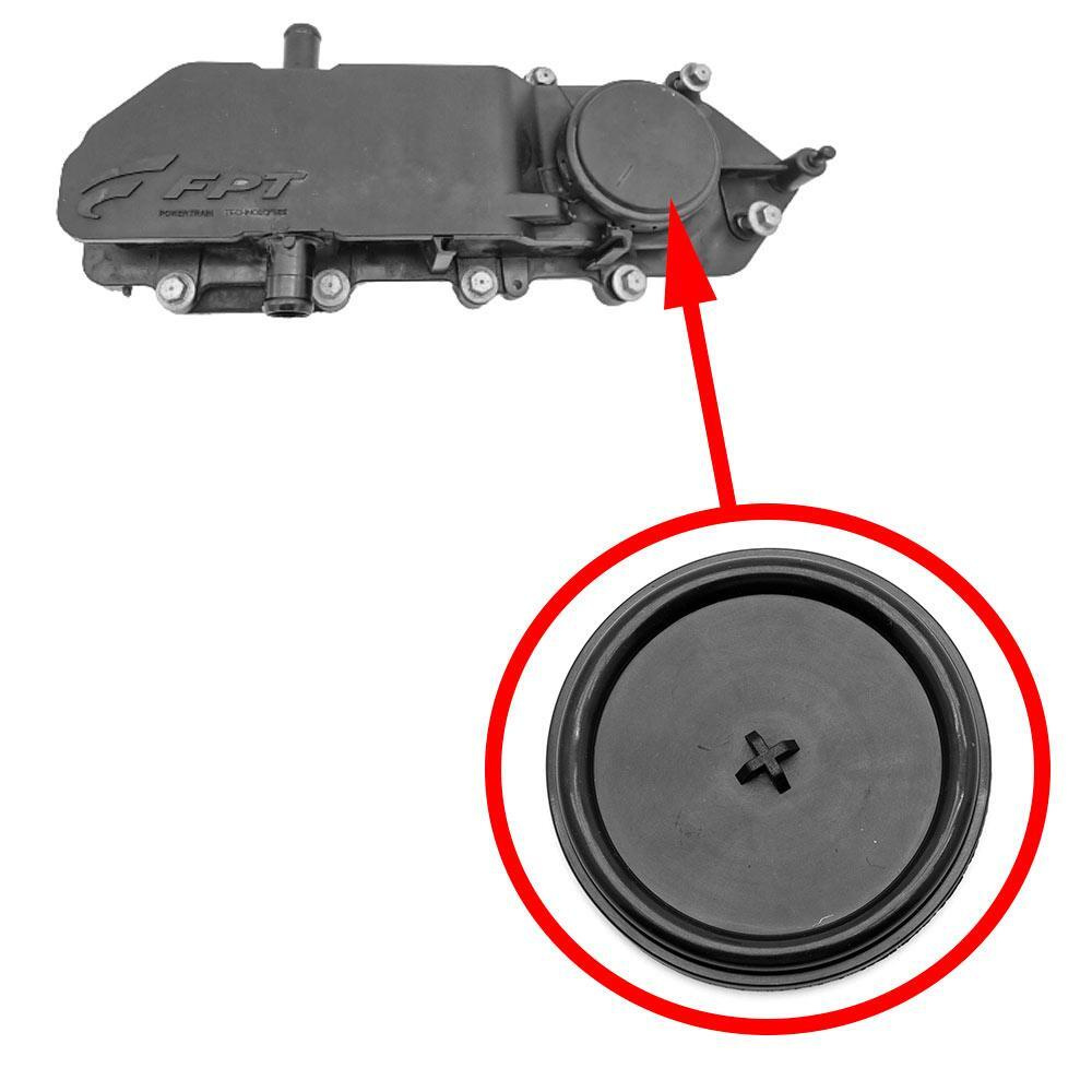 Мембрана маслоотделителя Fiat Peugeot Citroen 2.3 JTD / HPI / MJTD 504132147 #1