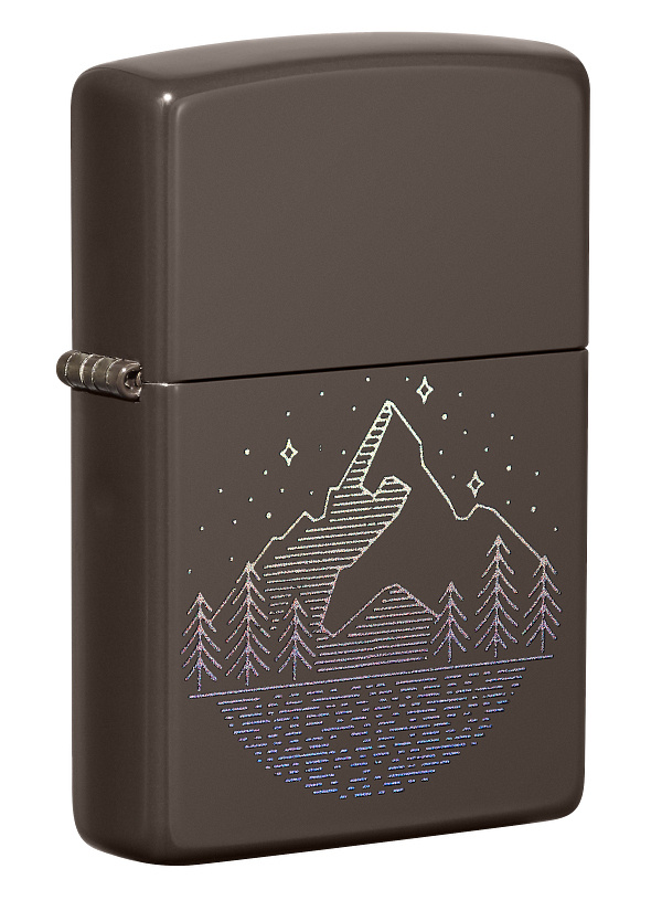 Зажигалка бензиновая ZIPPO Mountain Design 49633 #1