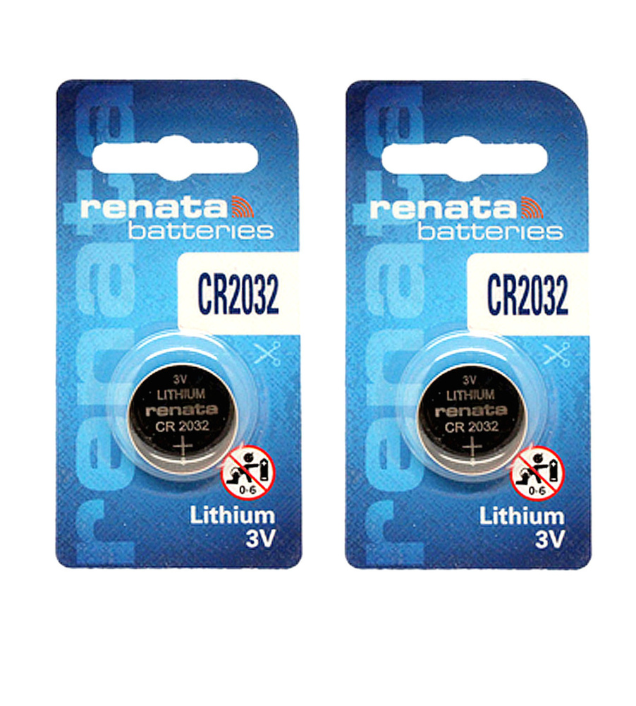 Батарейка Renata CR2032 3V 2шт - купить с доставкой по выгодным ценам в ...